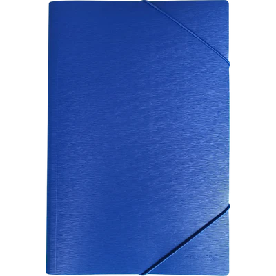 CARPETA C/ELASTICO PVC AZUL