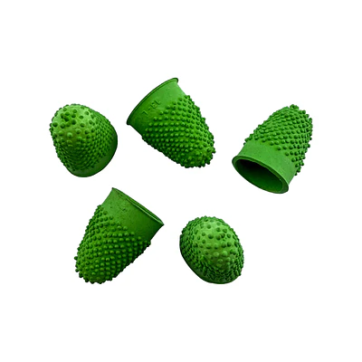 DEDAL DE GOMA Nº13 19MM VERDE