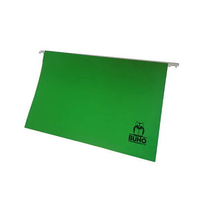 CARPETA COLGANTE TERMOLAMINADA VERDE