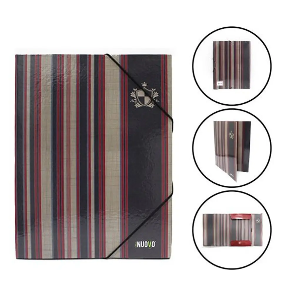 CARPETA CON ELASTICO TAPA DURA
