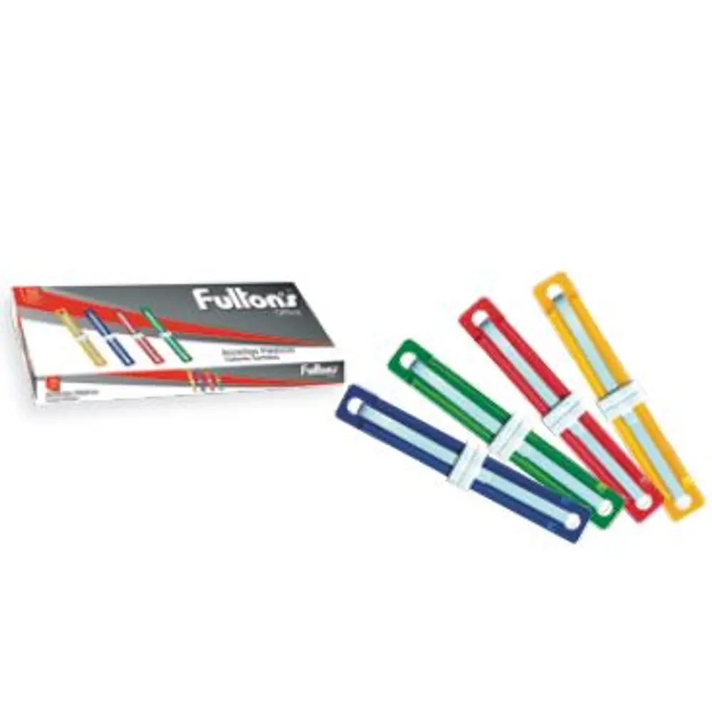 ACCOCLIP PLASTICO COLORES 50 UNIDADES