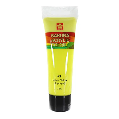 ACRILICO 75ML AMARILLO LIMON 