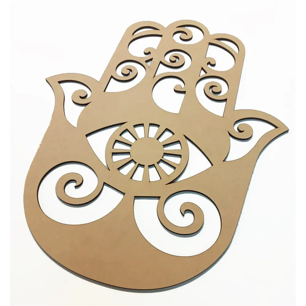 MANDALA 30 CM MANO DE FATIMA /MDF