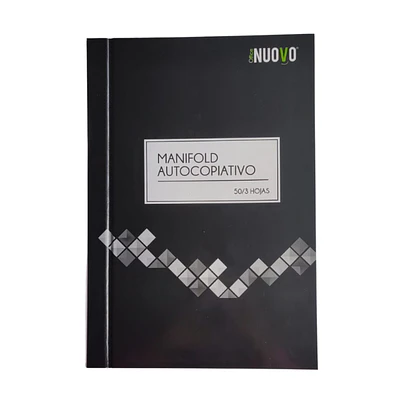 MANIFOLD TRIPLICADO AUTOCOPIATIVO 50 HOJAS