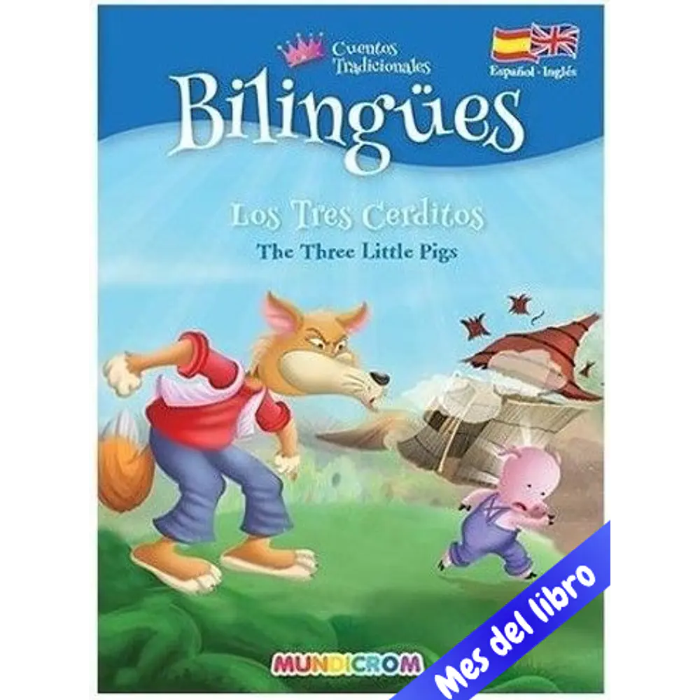 TRES CERDITOS -BLANCANIEVES - BILINGUES