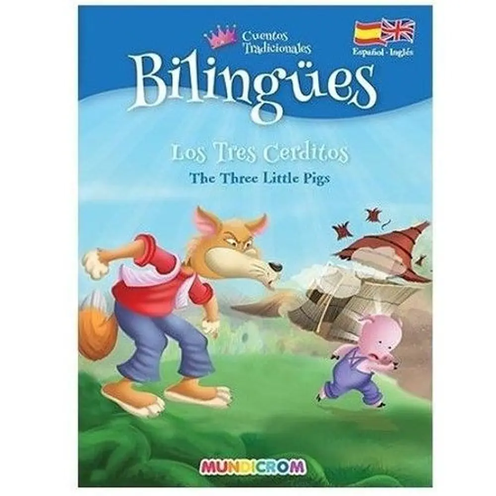 TRES CERDITOS -BLANCANIEVES - BILINGUES