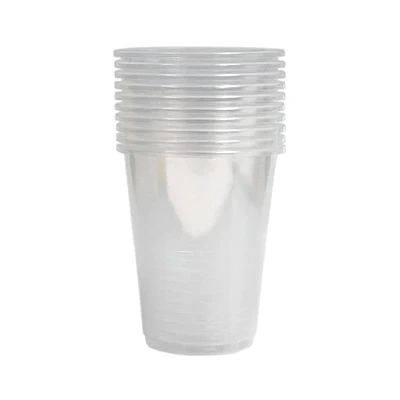 VASO PLASTICO TRANSPARENTE 500 CC.