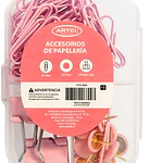 SET ACCESORIOS OFICINA PASTEL