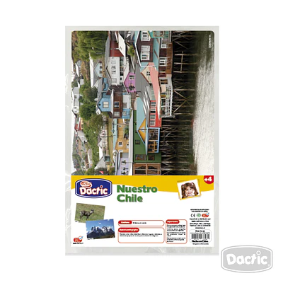 LAMINA NUESTRO CHILE 20x30cm (029) 