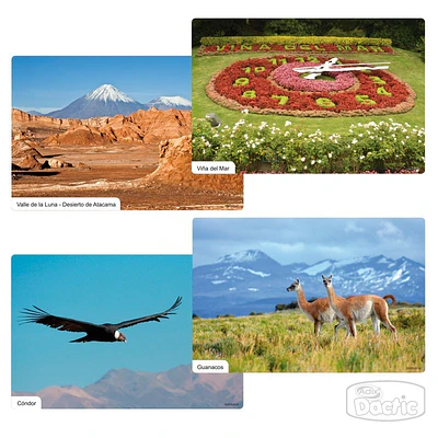 LAMINA NUESTRO CHILE 20x30cm (029) 