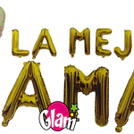 SET DE GLOBOS DÍA DE LA MAMÁ - DIFERENTES FRASES