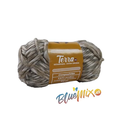 LANA TERRA ESTAMPADA 100 GRAMOS