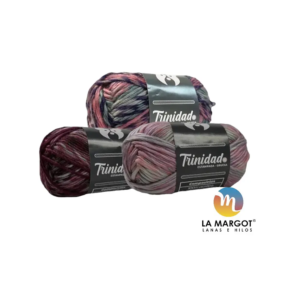 LANA TRINIDAD GRANDE ESTAMPADA 100 GRAMOS