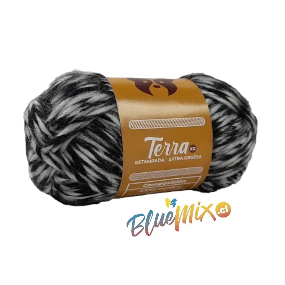 LANA TERRA ESTAMPADA 100 GRAMOS