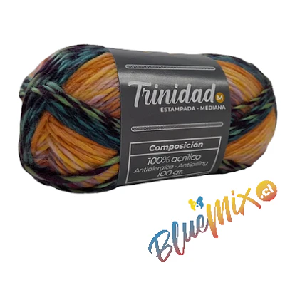 LANA TRINIDAD M ESTAMPADA 100 GRS