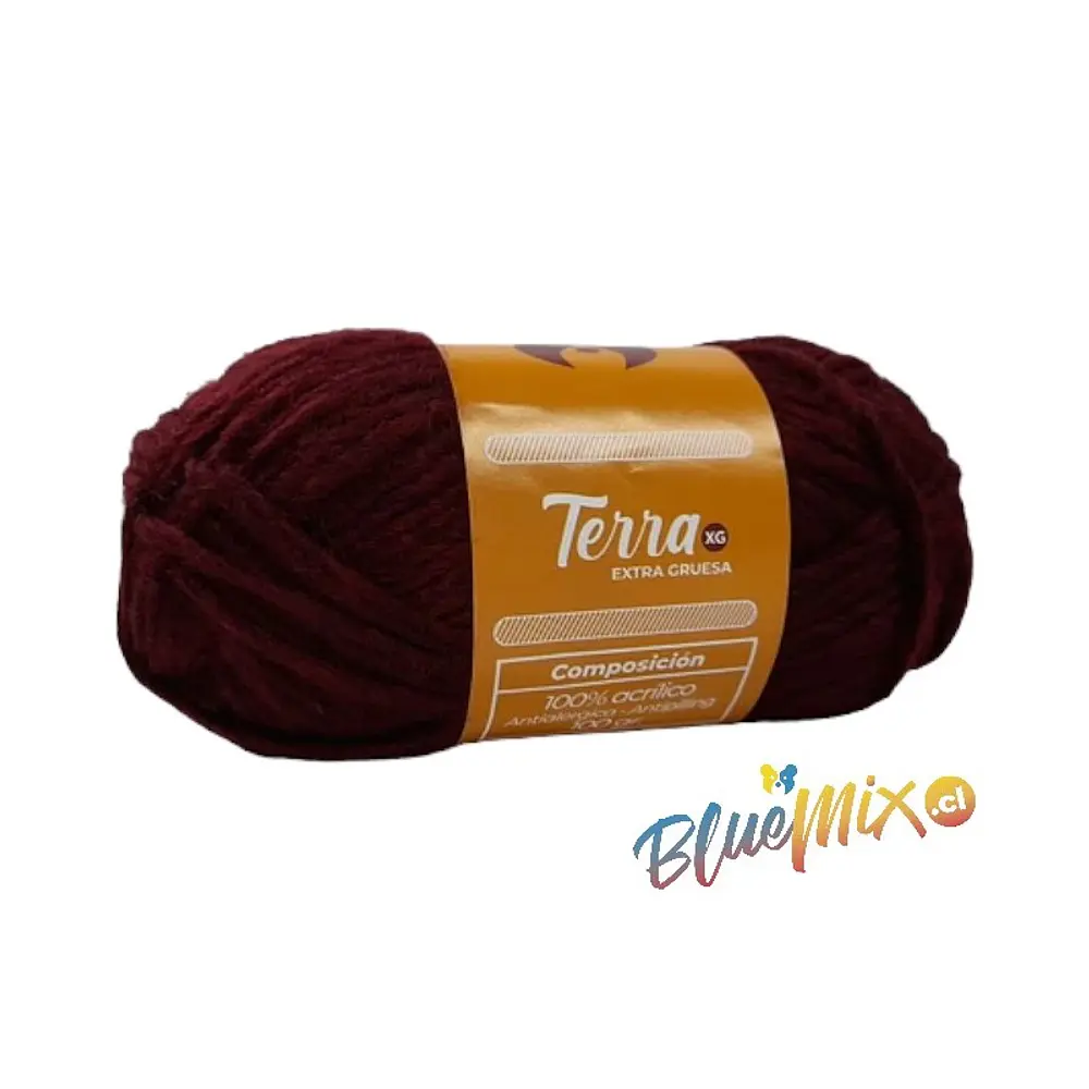 LANA TERRA EXTRA GRUESA 100 GRAMOS - COLORES