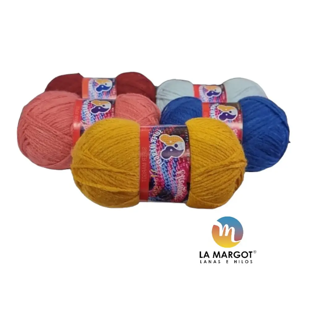 LANA SUPER MARGOT 100 GRAMOS - COLORES