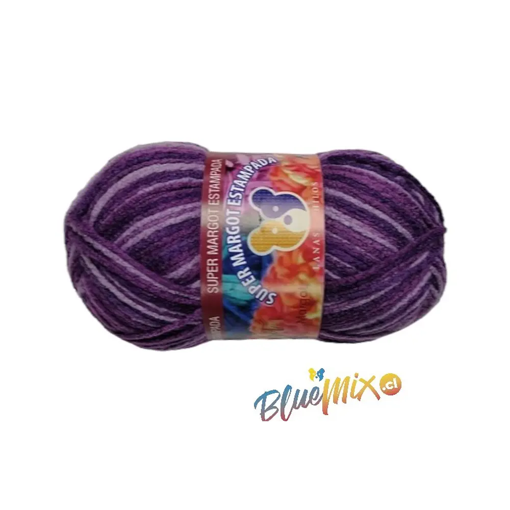 LANA SUPER MARGOT ESTAMPADA 100 GRAMOS - COLORES