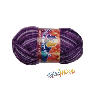 LANA SUPER MARGOT ESTAMPADA 100 GRAMOS - COLORES