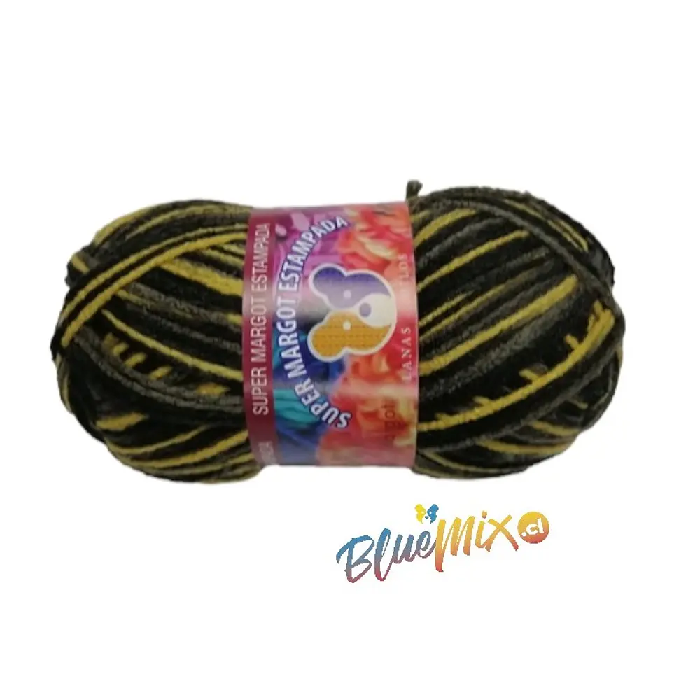 LANA SUPER MARGOT ESTAMPADA 100 GRAMOS - COLORES