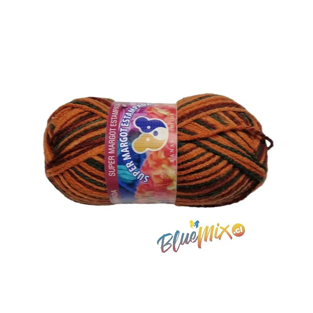 LANA SUPER MARGOT ESTAMPADA 100 GRAMOS - COLORES