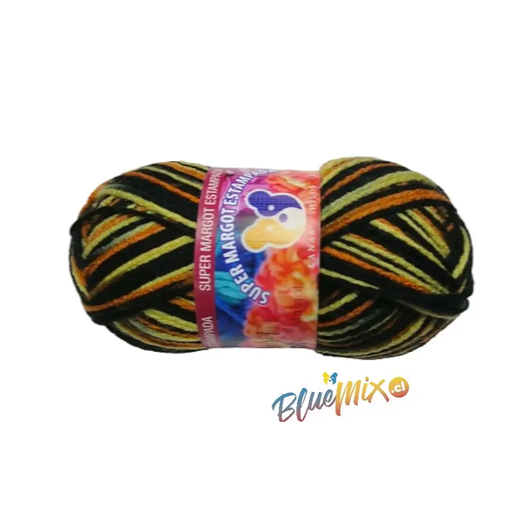 LANA SUPER MARGOT ESTAMPADA 100 GRAMOS - COLORES