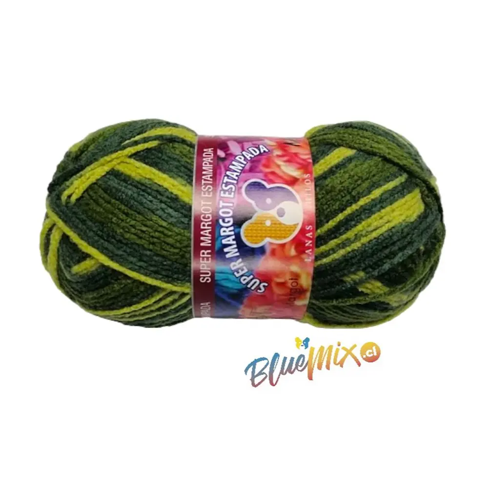 LANA SUPER MARGOT ESTAMPADA 100 GRAMOS - COLORES