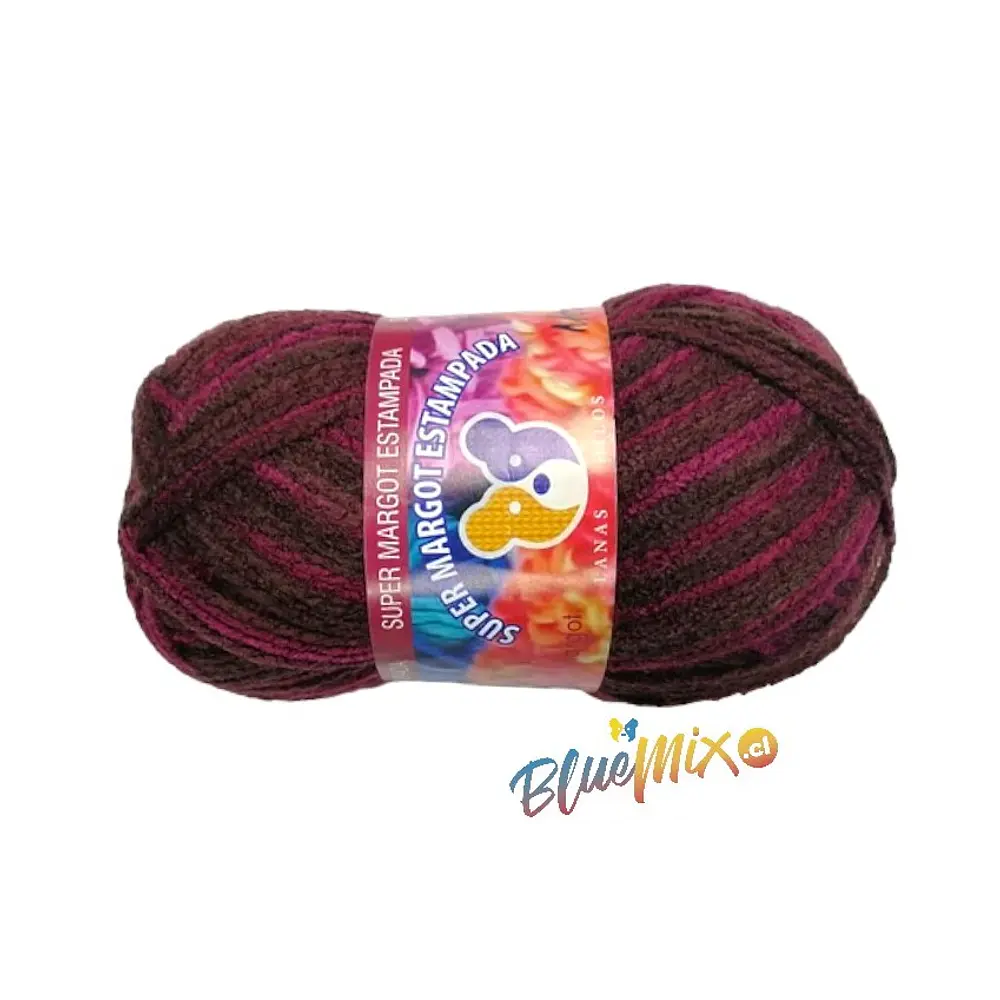 LANA SUPER MARGOT ESTAMPADA 100 GRAMOS - COLORES