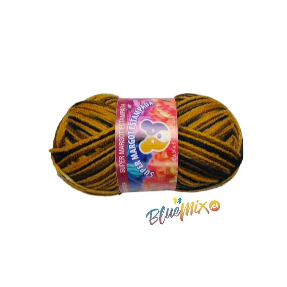 LANA SUPER MARGOT ESTAMPADA 100 GRAMOS - COLORES