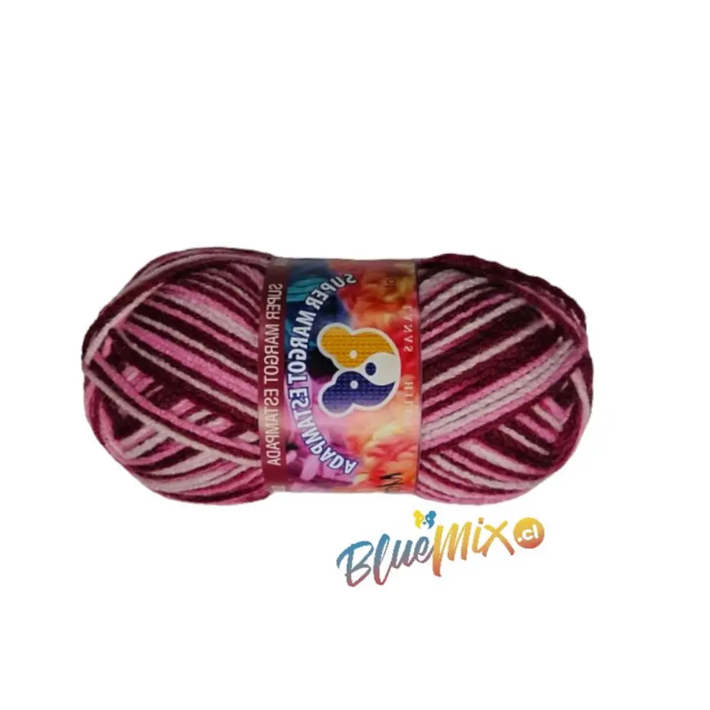 LANA SUPER MARGOT ESTAMPADA 100 GRAMOS - COLORES