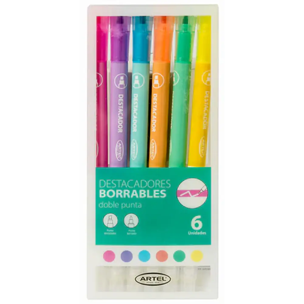 SET DESTACADORES BORRABLES