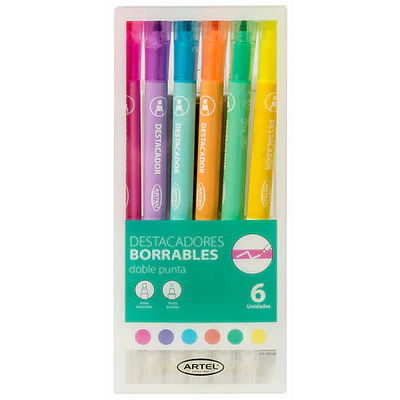 SET DESTACADORES BORRABLES