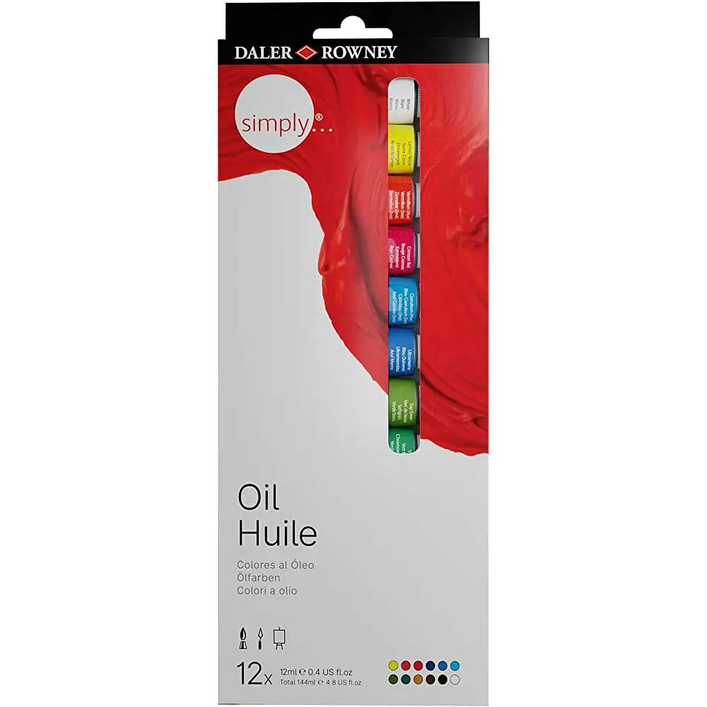 OLEO DALER 12 COL. 12ML. SET