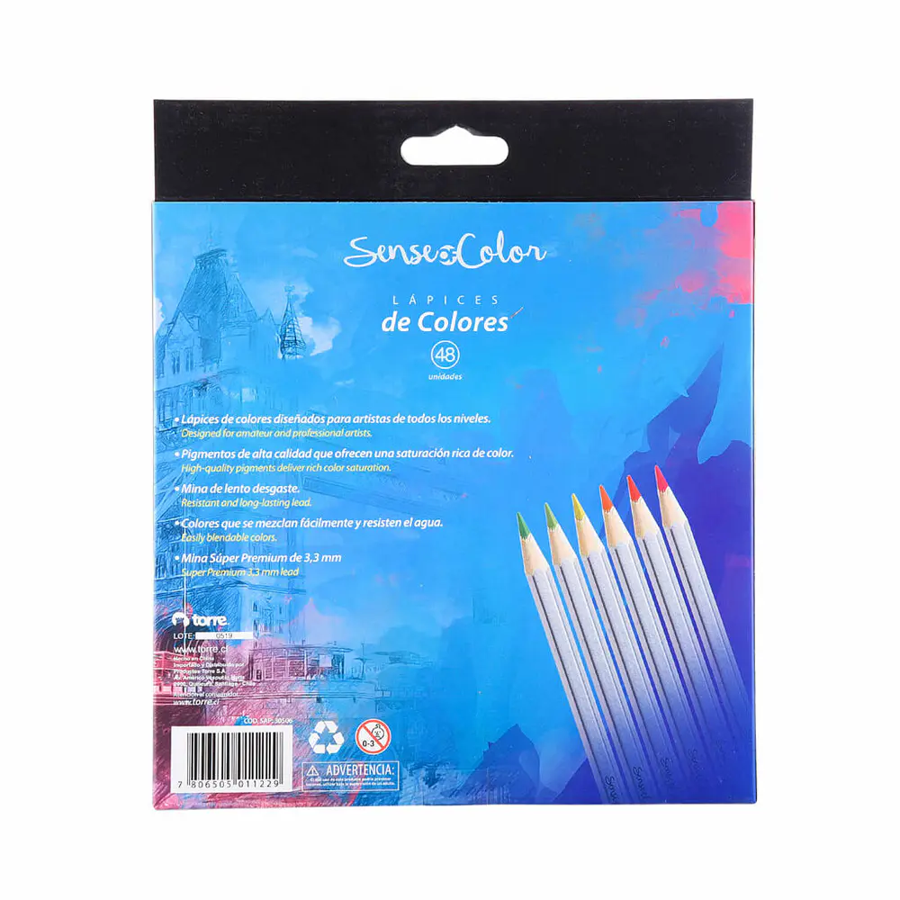 SET LAPICES 48 COLORES