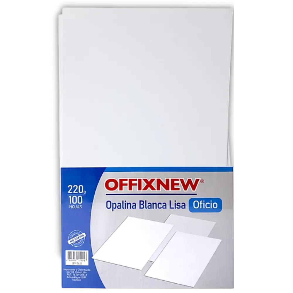 OPALINA OFICIO LISA BLANCA 220 GRS