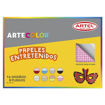 CARPETA ESCOLAR PAPEL ENTRETENIDO - ARTEL