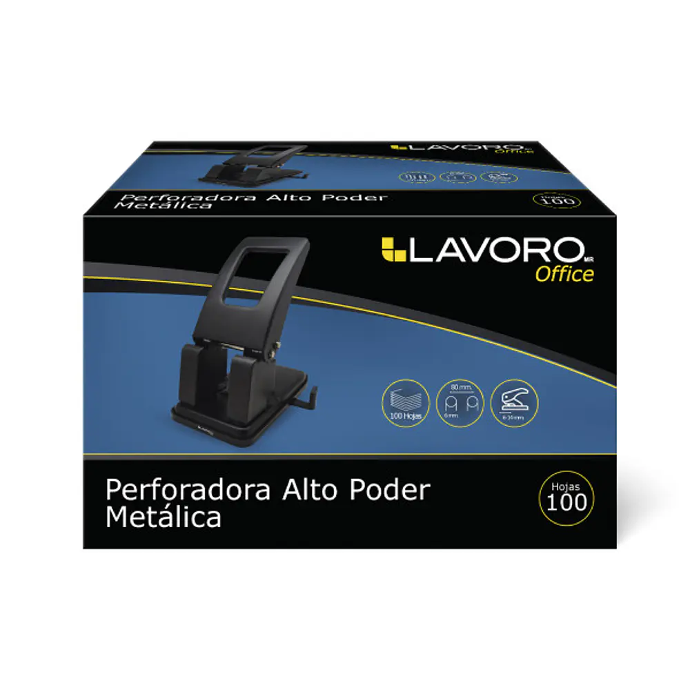 PERFORADORA HEAVY DUTY 100 HOJAS LAVORO