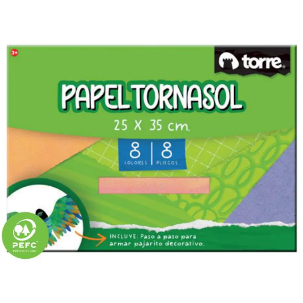 CARPETA ESCOLAR PAPEL TORNASOL - TORRE