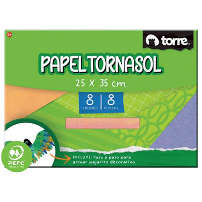 CARPETA ESCOLAR PAPEL TORNASOL - TORRE
