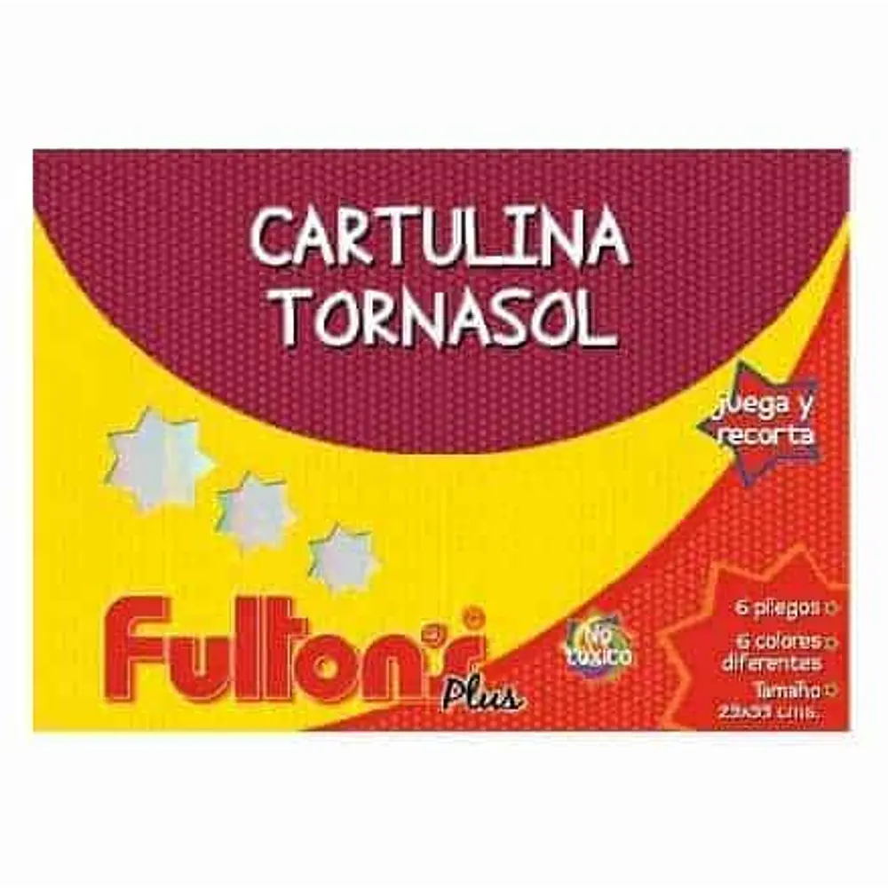 CARPETA PAPEL TORNASOL 6 HOJAS FULTONS