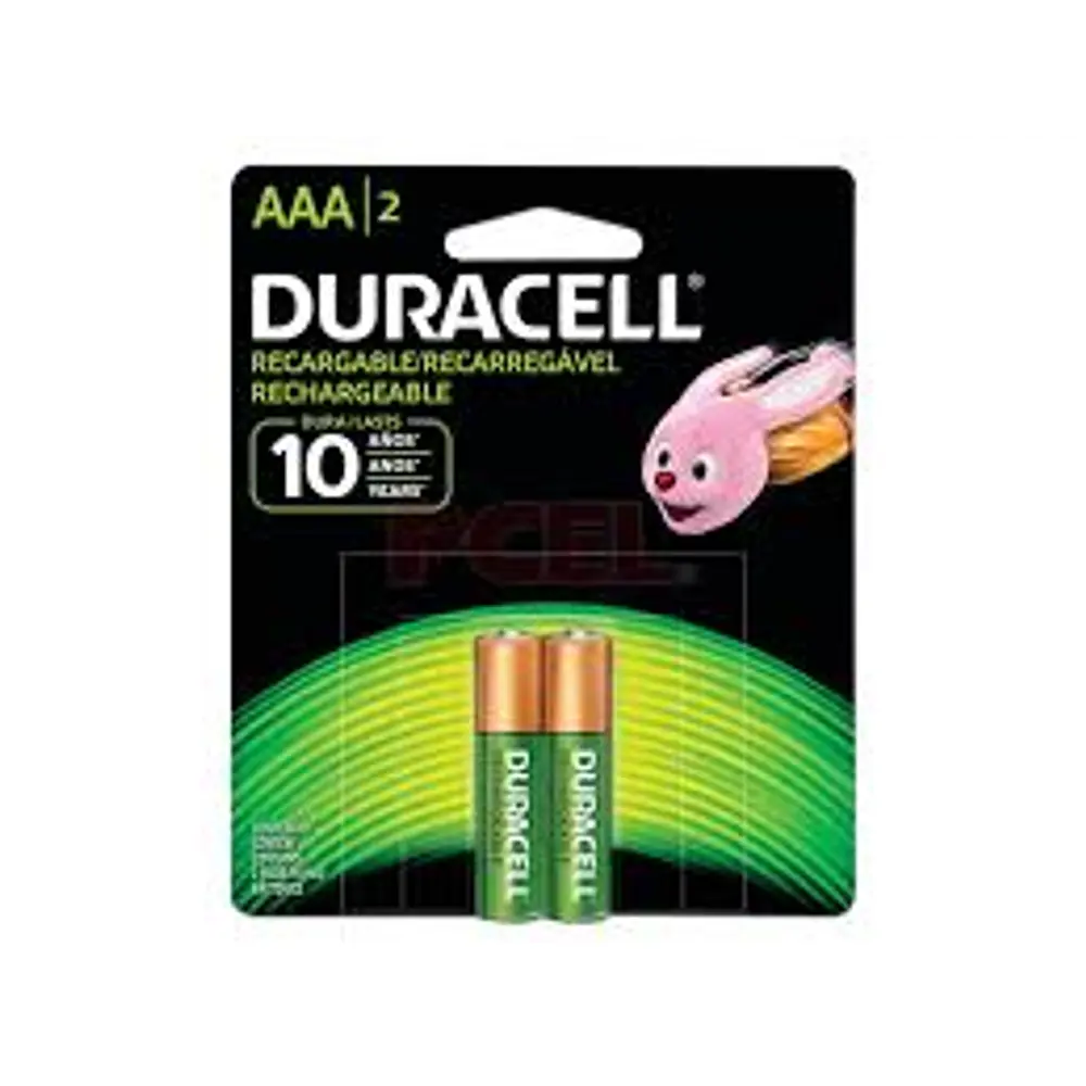 PILA RECARGABLE AAA 800mAh NiMH X 2