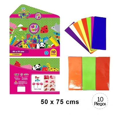 CARPETA PAPEL VOLANTIN  - ARTE TOP