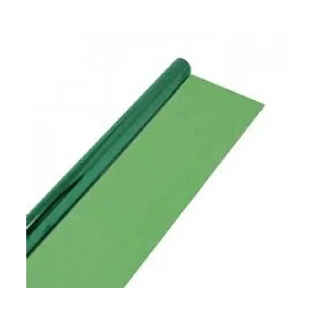 PAPEL METÁLICO 50X64 VERDE X PLIEGO