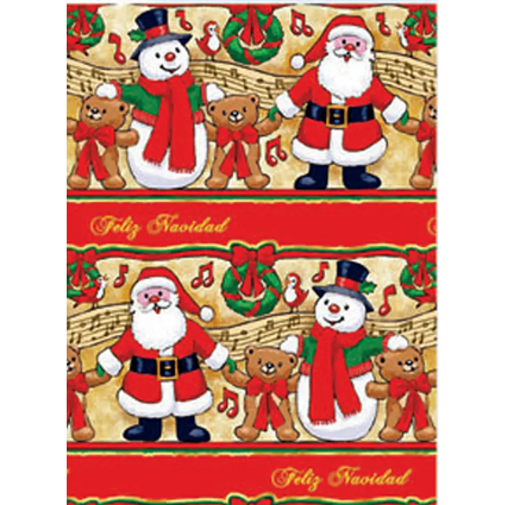 PAPEL REGALO NAVIDAD PLIEGO 