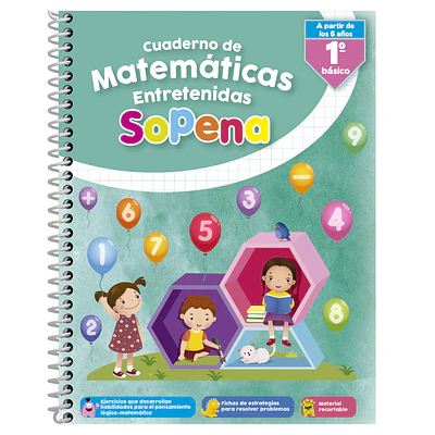 MATEMATICAS ENTRETENIDO A PARTIR DE LOS 6 AÑOS SOPENA