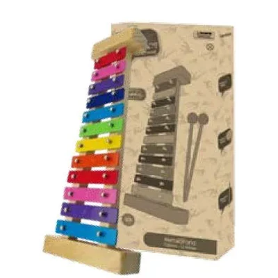 METALOFONO 12 NOTAS COLORES ART AND CRAFT