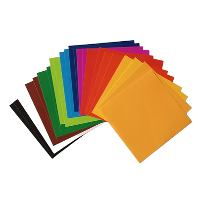 FAJO PAPEL LUSTRE 24HJS 12 COLORES 10X10