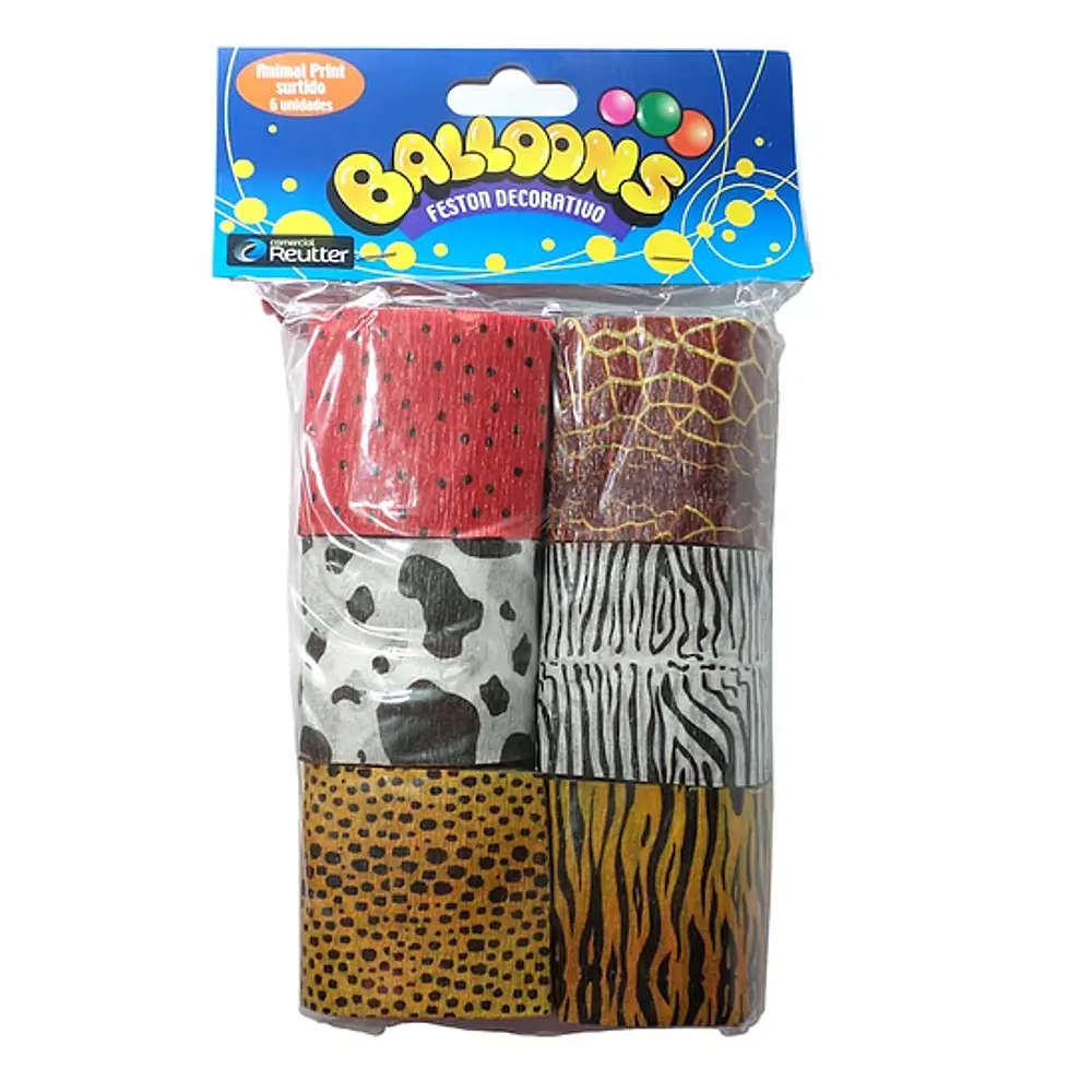 FESTON SURTIDO ANIMAL PRINT