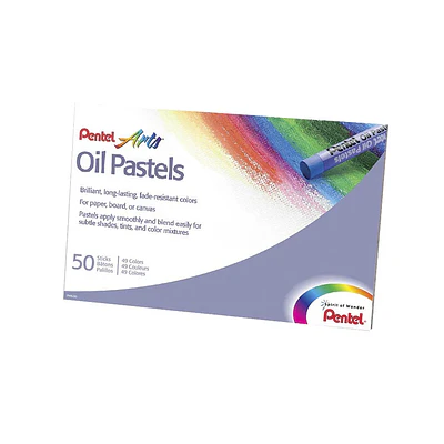 LAPICES PASTEL 50 COLORES.