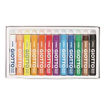 LAPICES PASTEL GRASO OLEO 12 COLORES.